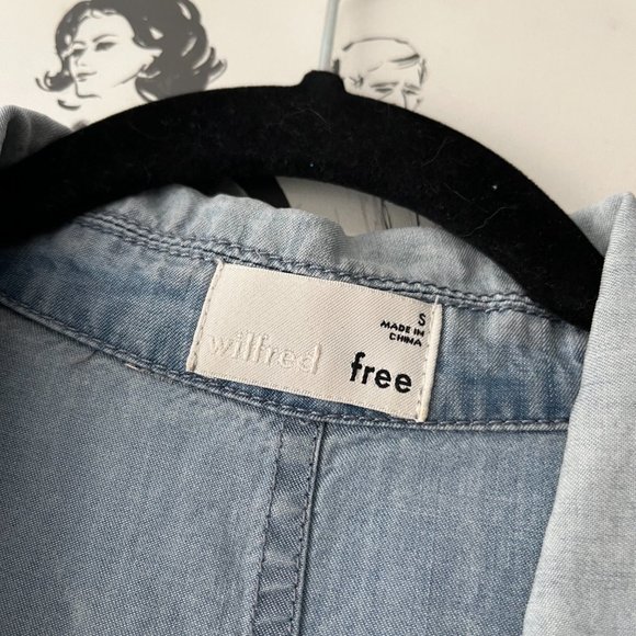 Wilfred Button Up T-shirt Dress - Picture 2 of 3